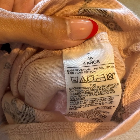 Old Navy Girls Pink Halloween Long Sleeve Fall Toddler Style - Picture 4 of 4